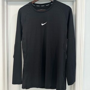 Black long sleeve performance large Nike shirt